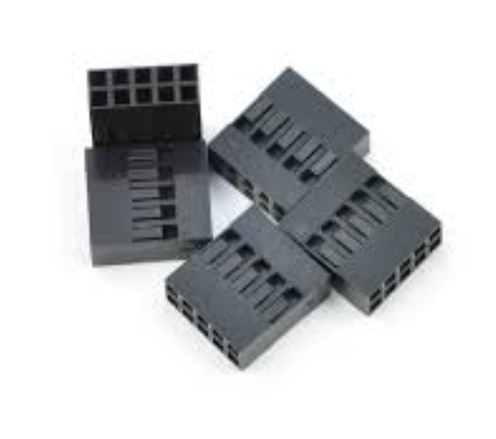 5 Pin 2.54mm Female Berg housing without wire jumper