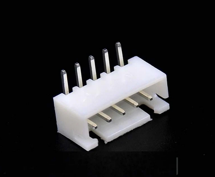 5 Pin JST Connector male right angle bent 2.54MM PITCH 2515