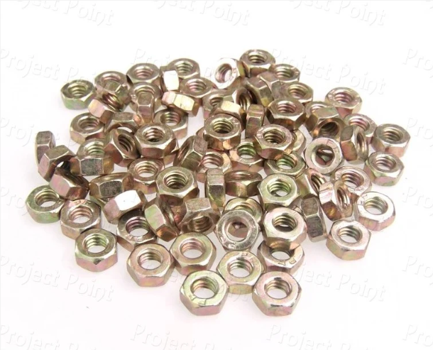 M4 GI Hex Nut