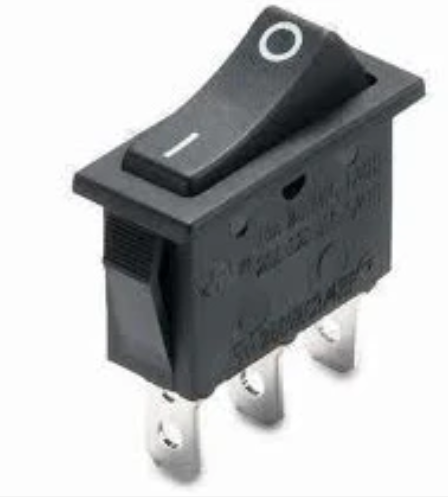 SE311 ROCKER SWITCH 3 LEG ON-ON 240V 6A 30MM*14MM