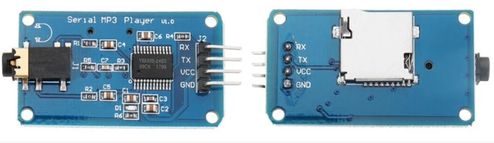 YX5300 UART Control Serial MP3 Music Player Module