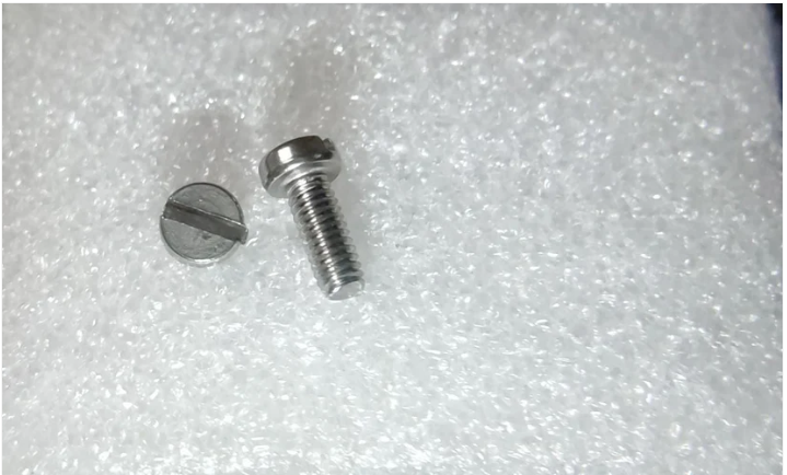 M4 bolt 10mm height MINUS Head stainless steel