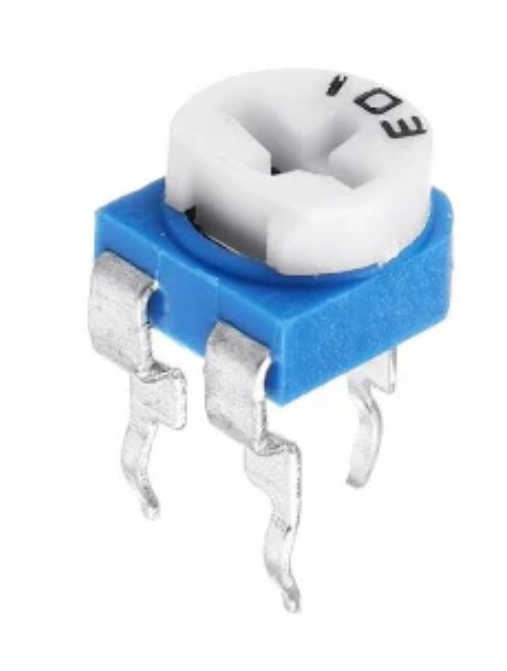 5k Ohm RM065 PLASTIC PRESET Potentiometer 502