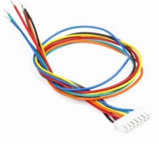 7 Pin JST 2.54mm pitch Female with wire 20-30cm Connector 2515 XH
