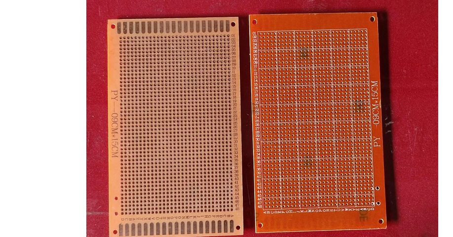 9x15cm dotted PCB single side