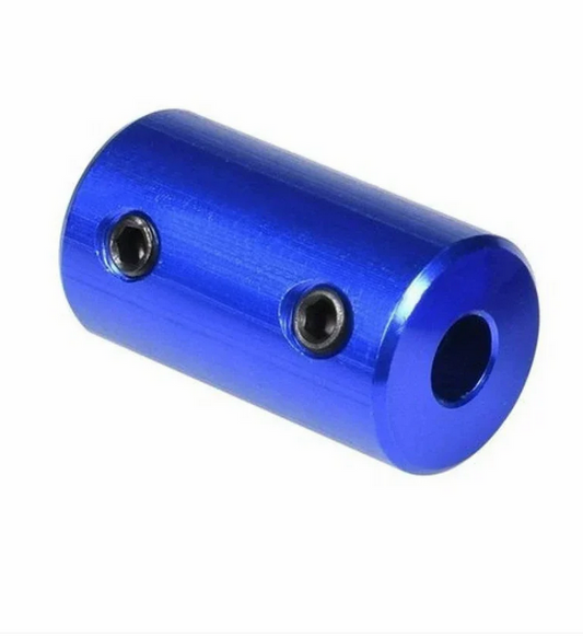 5mm To 8mm Blue Aluminium Alloy Fixed Coupling