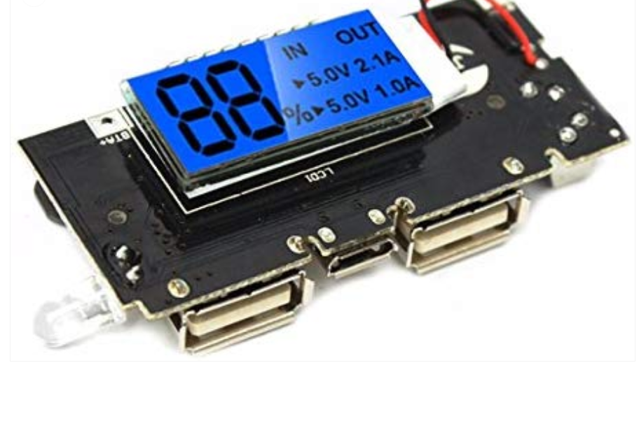 Dual USB 5V 1A 2.1A Mobile Power Bank 18650 Battery Charger PCB Module Board