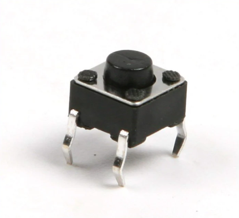 6X6X5mm Micro switch 4 pin Tactile Push Button