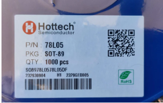 78L05 SOT89 SMD HOTTECH