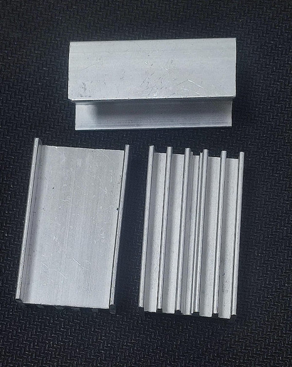 Aluminum Heat sink 40x23x15mm IBAT12120