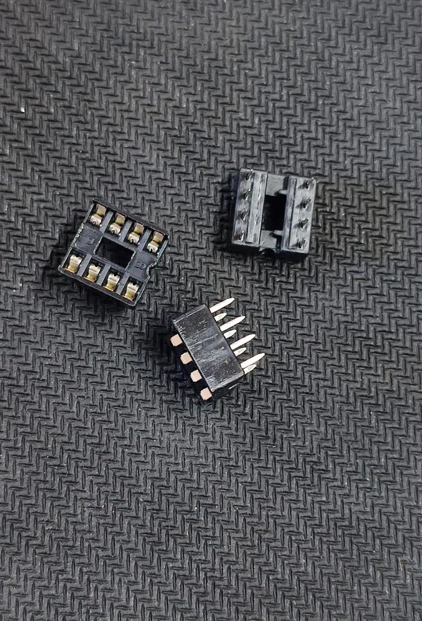 8 PIN IC BASE OR HOLDER 2.54MM PITCH