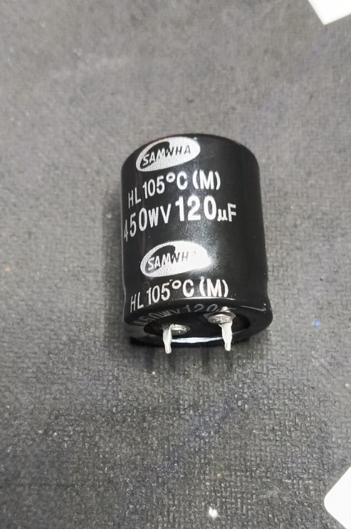 120uF 450V CAN Electrolytic nichicon Capacitor IBAT21448