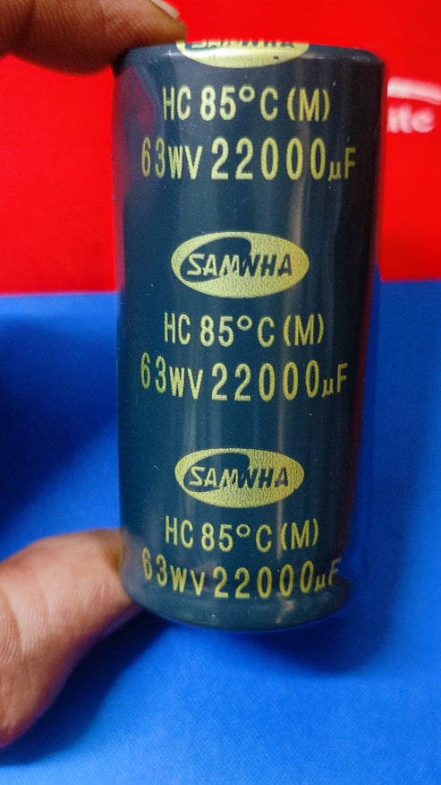 22000uF 63V SAMWHA Electrolytic Capacitor CAN Type IBAT20567