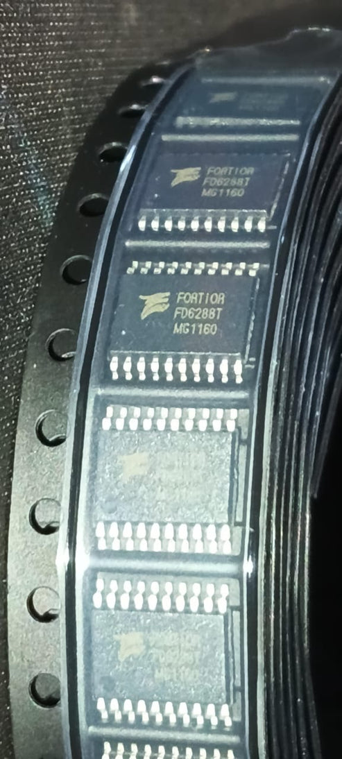 FD6288T TSSOP-20 Fortior Tech 6288 3-PHASE BRIDGE DRIVER 6 Gate Drivers IBAT21200