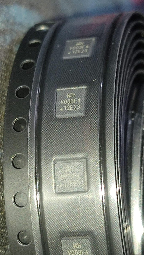 CH32V003F4U6 QFN-20(3X3) WCH RISC-V 48MHz Microcontrollers IBAT20705