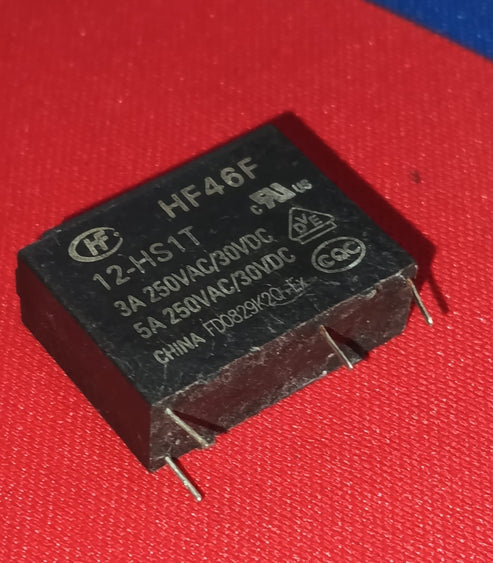 HF46F/12-HS1T 12V 5A 4Pin Relay HONGFA SPST IBAT21464
