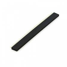 40 Pin 2.54mm Female Header 1×40 straight bergstrip