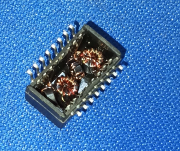 B1601S SMD-16P,12.7x7mm CND-tek 1.5kV Single port 1:1 100M Pulse Transformers IBAT20632
