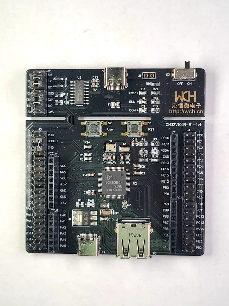 CH32V103R8T6-EVT WCH RISC-V Micro controller board IBAT21093