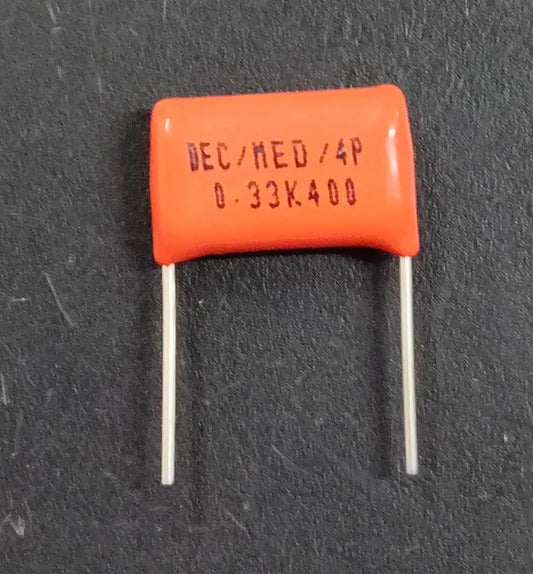 0.33UF 400V DEC Polyester Film Capacitor 334 330nf 0.33K400