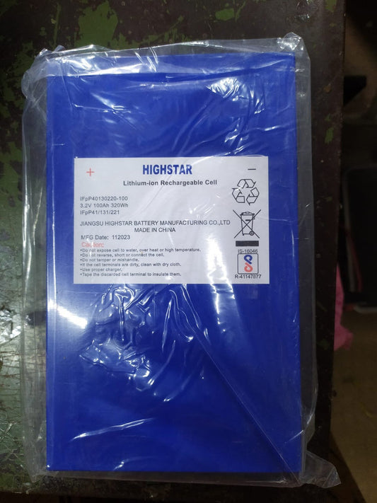 3.2V 100AH battery Highstar IFPP40130220 LFP