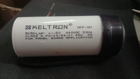 55uF 440V AC CAPACITOR 55MFD KELTRON  IBAT20552