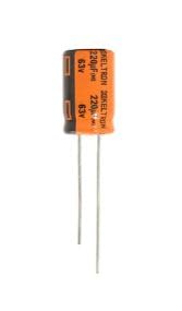 KELTRON 220uF 63V  Radial Electrolytic Capacitor IBAT17044