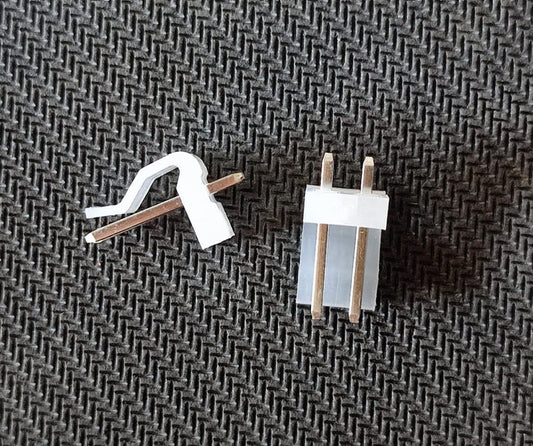 2 Pin CPU Connector 3.96mm MALE Straight Header
