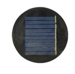 Mini solar panel 6V 80mA 80mm diameter IBAT22058