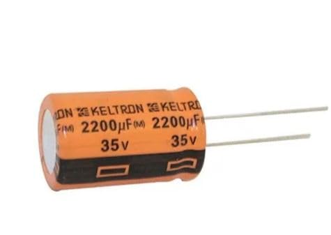 KELTRON  2200uF 35V Radial Electrolytic Capacitor IBAT17046