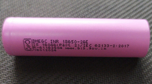 BAK 3.6V 2550mAh 3C 18650 NMC Li-ion Battery