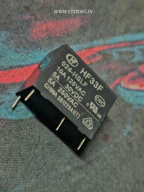 HF33F 024-HSLF HONGFA 24V 5A 4 LEG RELAY  IBAT20963