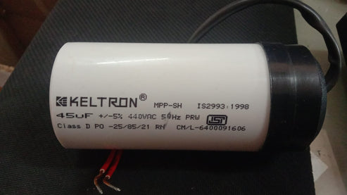 45uF 440V AC CAPACITOR 45MFD KELTRON  IBAT20554