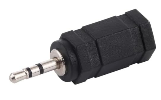 2.5mm Male to 3.5mm Female Audio Adapter  IBAT21622