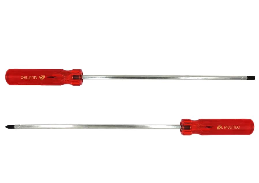 2 in 1 Reversible Screw Driver with Hexagon Rod & Extra Hard Tips R6200 IBAT20106