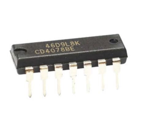 CD4078BE CMOS 8-Input NOR/OR Gate IC (Pack of 3) CD 4078 Gate IC IBAT20388