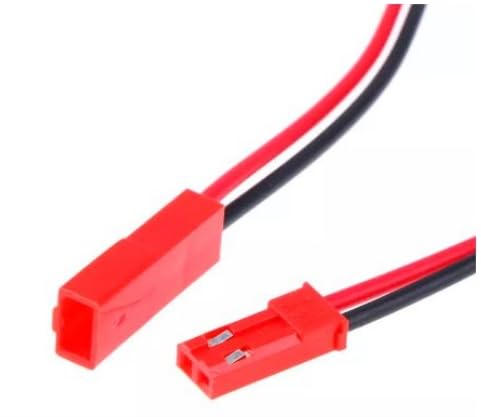 JST Male and Female 2 Pin Connector Plug-1 Pair IBAT20173
