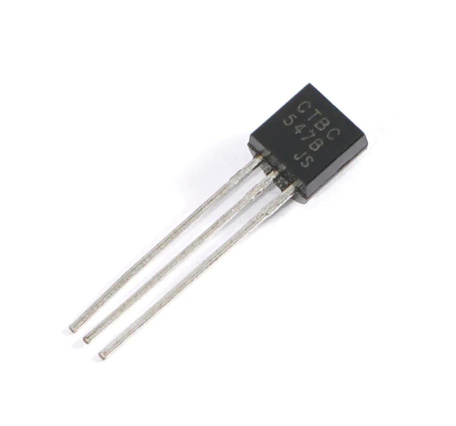 Transistor BC 547 B (PVC Package) CDIL (NPN bi-polar junction transistor) (10) IBAT20256