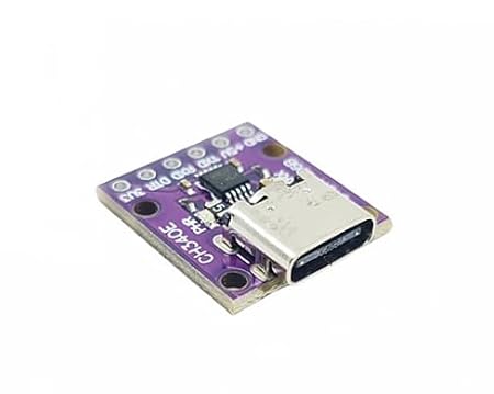 CH340E MSOP10 USB to TTL Module (Type-C) (Pack of 1) IBAT20428