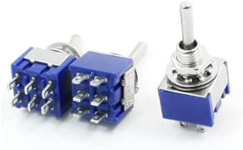 CALONIX 3A DPDT TOGGLE SWITCH