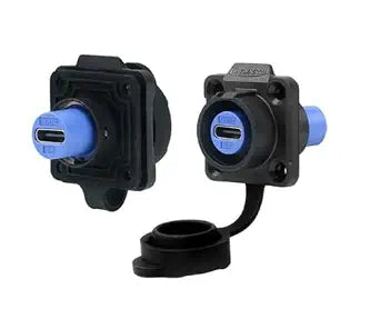 LP-16-J/TYPEC31/215/SX-42-401-USB-C 3.1 Female Flange Socket(4 Mounting Holes) IBAT21681