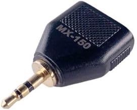 MX150 EP stereo male plug to 2 EP stereo female socket connector