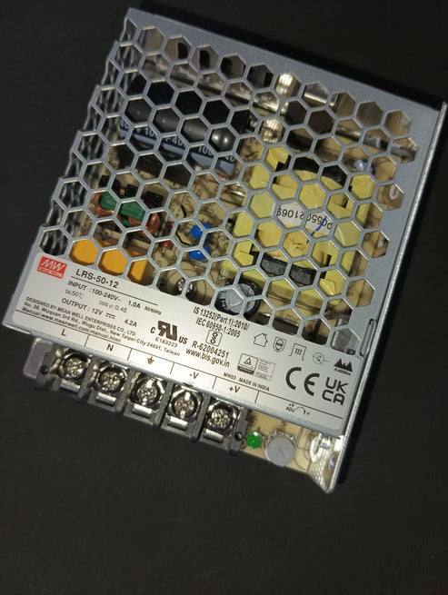 LRS-50-12 MEAN WELL 12V 50W AC DC Converters SMPS  IBAT21460