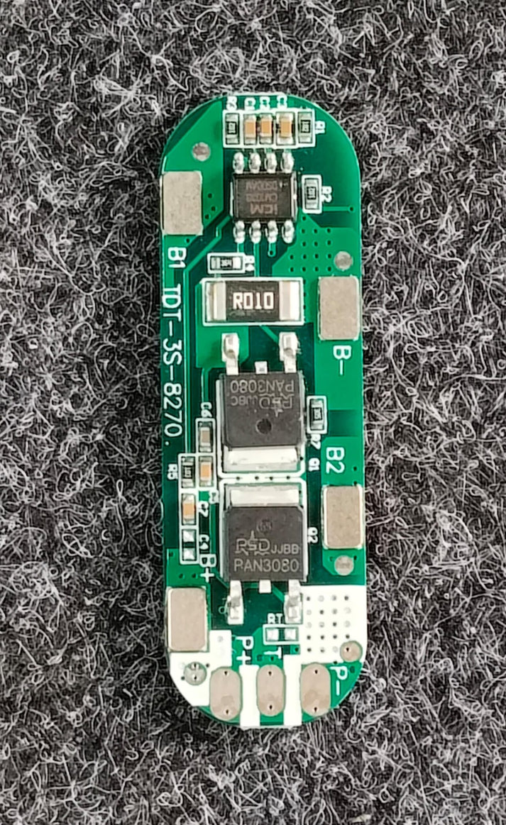 3S 5A 3.7V Lithium Battery 18650 BMS Protection Board TDT-3S-8270 IBAT21671