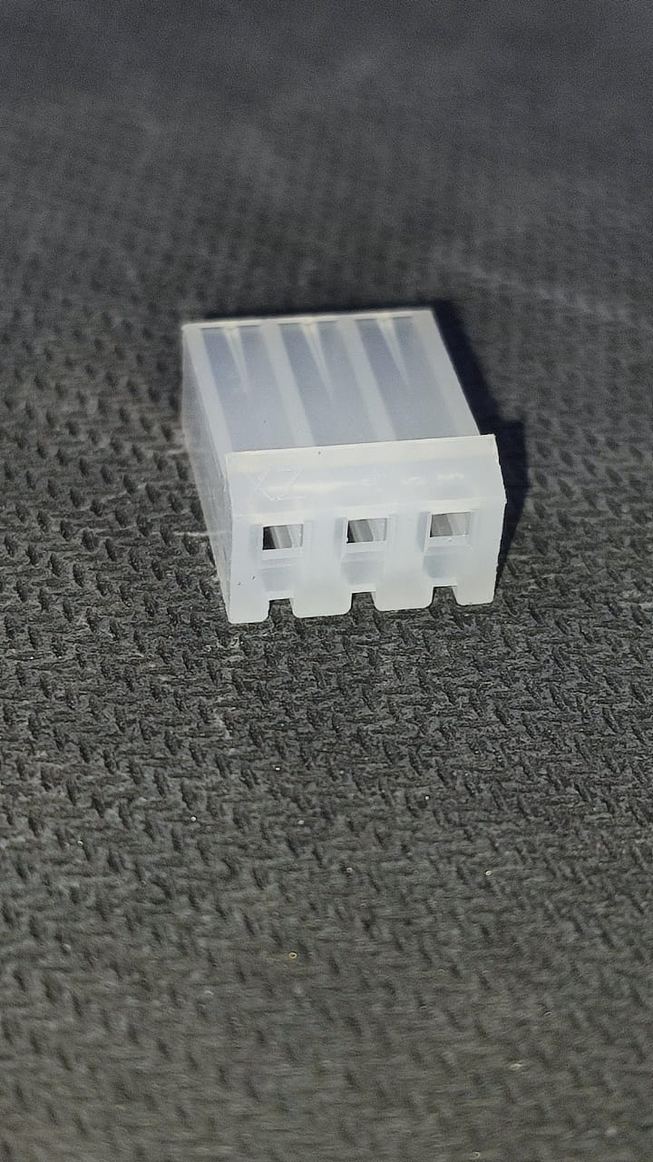 3 Pin CPU Connector FEMALE without wire 3.96mm