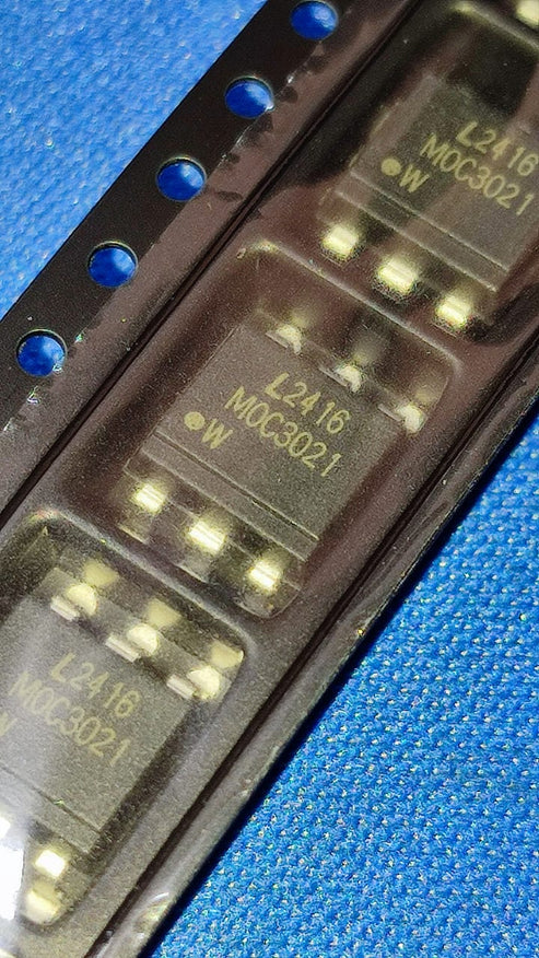 MOC3021S-TA1 SMD-6P Lite-On opto coupler isolators  IBAT21207