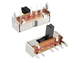 Horizontal Slide Switch SP3T 1P3T 4 Terminals PCB Panel Latching (Pack of 1) IBAT20320