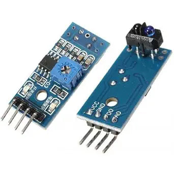 TCRT 5000 Module - TCRT5000 Dual Channel Line Tracking Sensor Module For Robotics IBAT20465