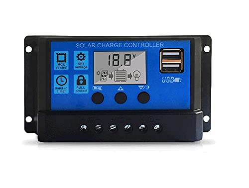 30A Intelligent LCD Display Solar Charge Controller, PWM Battery Charging IBAT20043
