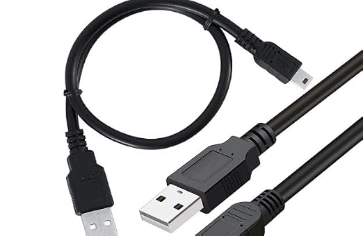 Mini USB Cable Compatible With Arduino NANO -Black IBAT21777